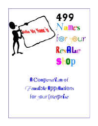 499 Names for your Resale Shop